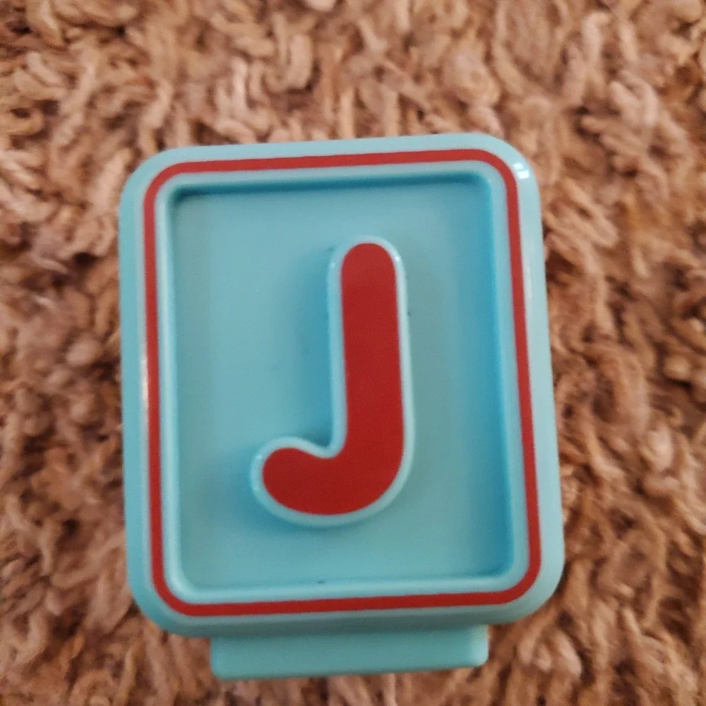 Vtech Sit to Stand Alphabet Train Replacement Double Sided Letter Block J/W